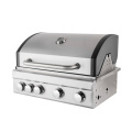 4 Burners Gas Grill with Rear Infrared Burner